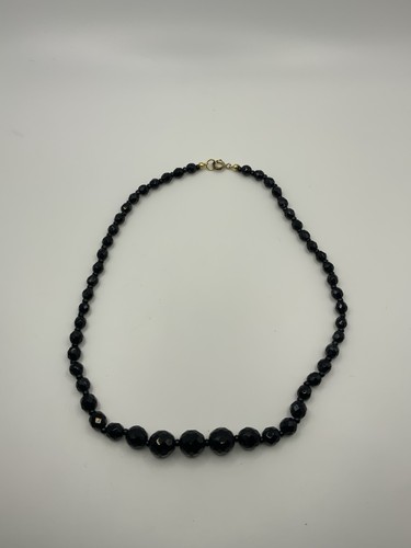 Vintage halskette schwarze - halskette,