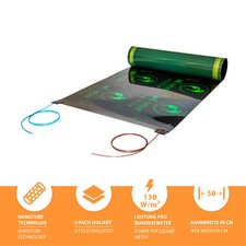 Elektrische Fußbodenheizung