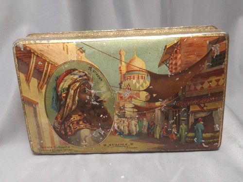 Alte blechdose revue sulima - blechdose,