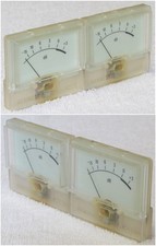 TELEFUNKEN VU-METER FÜR HIFI STUDIO 1M, ZWEI STÜCK !