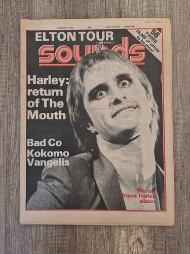 Sounds newspaper 1976 - newspaper, 07.02.1976