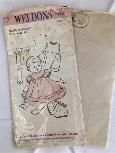Weldons schnittmuster vintage - weldons,