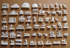 60 alte Margarinefiguren der