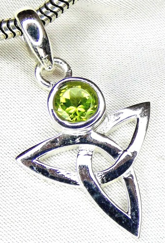 Peridot keltischer knoten - 💚,