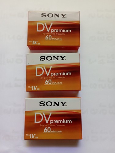 Sony premium kasseten - 3, dv