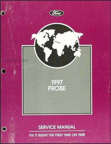 1997 ford probe shop manuell - shop,