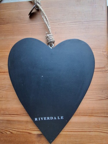 Riverdale tafel herz - riverdale,