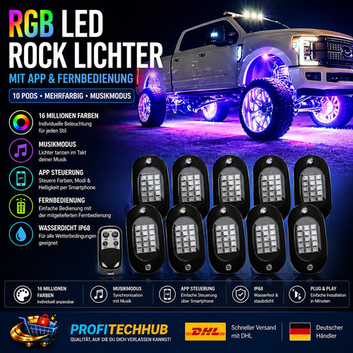 Rgb led rock - rgb, lichter