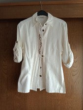 Trachtenbluse Langarm Gr.38 -