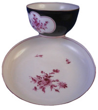 Nymphenburg Porcelain Black &