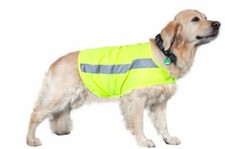 Hubertus gelbe Signal-Weste Hundeweste Sicherheitsweste Warnweste Jagdhunde