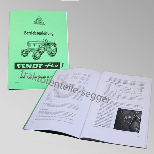 Fendt betriebsanleitung fix - fendt,