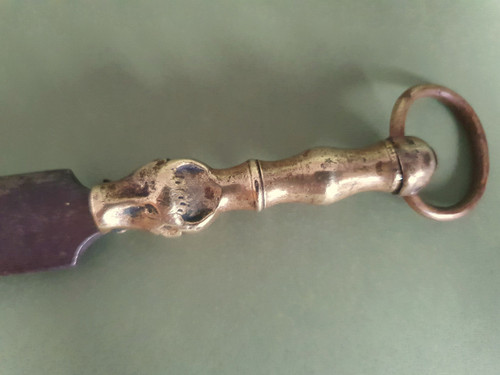 Antiker wetzstahl wohl dick - antiker, f.