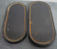 2 Holzpodeste für Kaminuhr