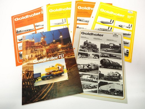 Original prospekt goldhofer - 6x,