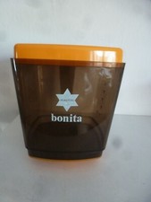 BONITA Plaston Kaffeefilter siwss made Vintage 2 - 7 Tassen braun orange Filter