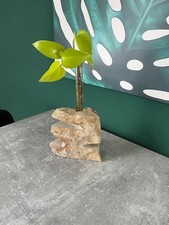 edle Natursteinvase -