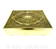 Jugendstil Schatulle, Zigarrenkasten, Vergoldet, Gilded Box, Erhard & Söhne #2