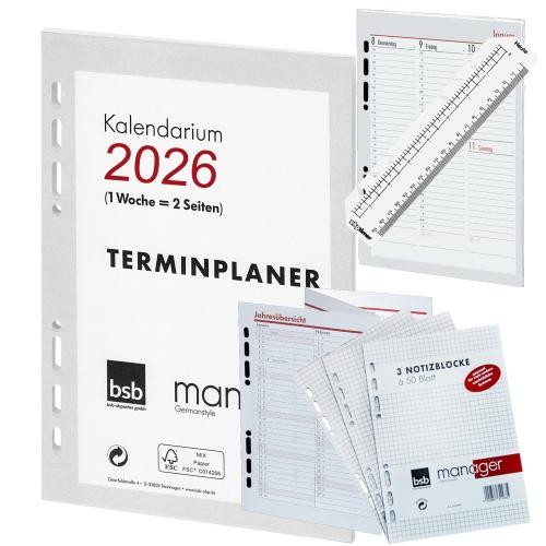Bsb 2026 ersatz - 2026, einlagen
