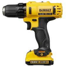 DeWalt DCD710D2-QW 10,8V 2x 2Ah Akku-Bohrschrauber+Koffer Rechts-/Linkslauf 180W