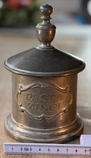 Antike Zinn-Apothekerdose