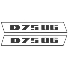Deutz D7506 Schwarz bis 1974