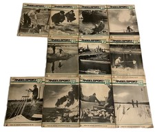 Deutscher Angelsport 11 DDR Hefte von 01/80 - 04/80 + 06/80 -12/80 Jahrgang 1980