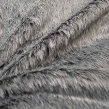 Kunstfell grau meliert