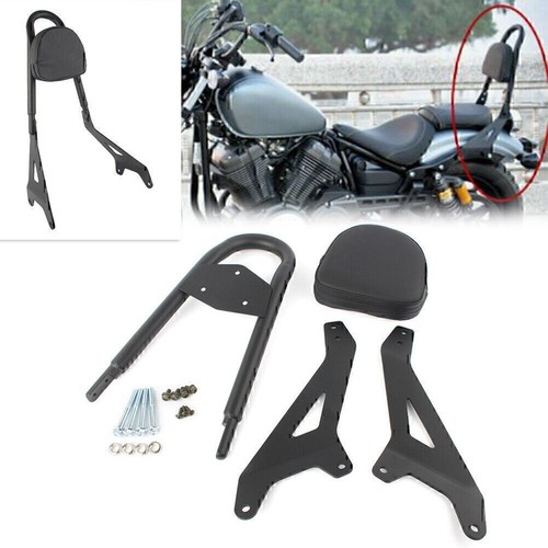 Schwarzer sissy bar - schwarzer,