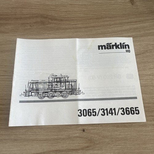 Märklin 3065 3141 - märklin, 3065/3141/3665
