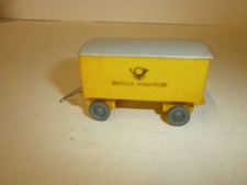 Wiking Post Koffer Anhänger Posthörnchen 1:87 