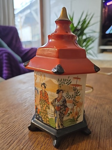 Antike japanische tischlampe - antike,