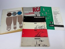 Konvolut RCA Sylvania Röhren Kataloge Hefte Vintage Sammler Tube