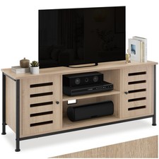 TV-Schrank Fernsehtisch Lowboard Sideboard TV Board Regal Holz Metall Industrie