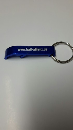 Flaschenöffner mit werbung - flaschenöffner,