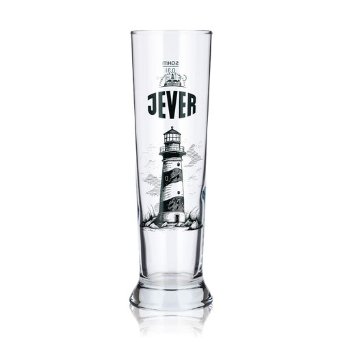 Jever bier glas - jever, 0,3l