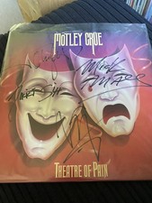 Motley Crue Signed Vinyl