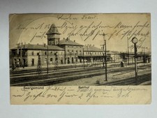 alte AK Saargemünd "Bahnhof"  ca. 1904