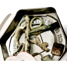 Bronze Teile (Pfeilspitze