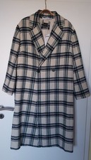 Madeleine Mantel Gr  44, kariert, helle Farben, neu mit Etikett
