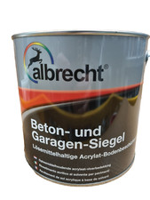 Albrecht Beton- und Garagen-Siegel  5 l Steingrau ral 7030 Betonsiegel BEULE