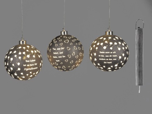 3er set led - led, kugeln