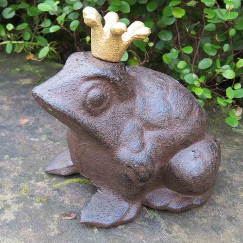 Froschkönig frosch gusseisen - froschkönig,