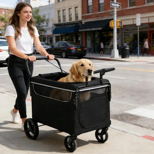 Hundewagen hundebuggy große - hundebuggy,