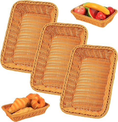 3er set brotkorb rattan - 3er,