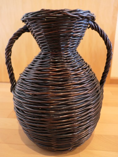 Große korb vase - große,