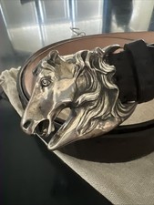 Gürtel Luxus Horse Reptiles House Echt Kroko Cites 115/130  Dustbag