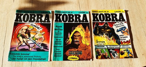 Kobra comic konvolut 3 - kobra, comic,