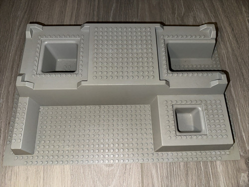 Lego grundplatte 51542 - 3d, grau