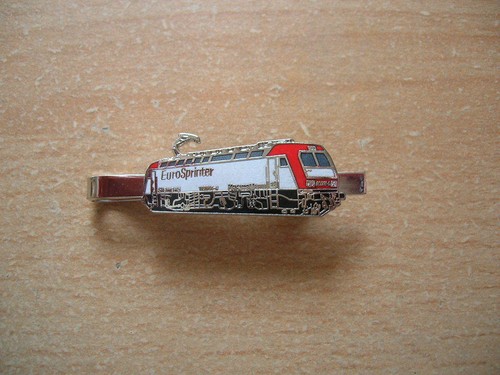 Krawattenklammer lok euro - e-lok,